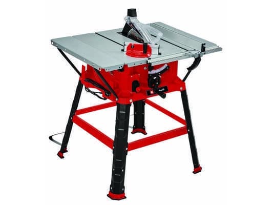 Einhell TC-TS 254 U, 4250 RPM, 5,5 cm, 8 cm, 0 - 45°, Vapaasti seisova, Musta, Punainen