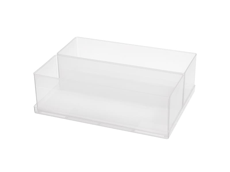 raaco Insert 80 2xBA7-2, lokero, raaco, Assorter 80, Boxxser 80, CarryLite 80, 1 kpl, läpinäkyvä, 220 mm