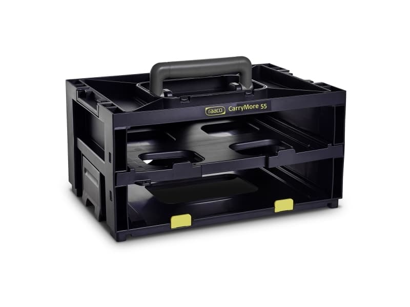 Raaco Storage and transport unit CarryMore 55 for 2 pcs. CarryLite 55 4x8.