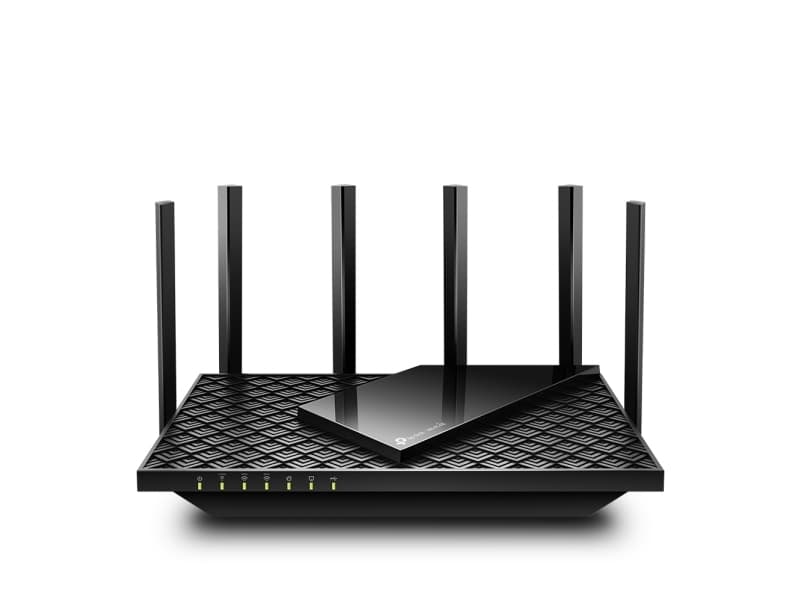 TP-Link Archer AXE75, Wi-Fi 6E (802.11ax), Kolmikaista (2,4 GHz/5 GHz/6 GHz), Ethernet LAN, Musta, Pöytäreititin