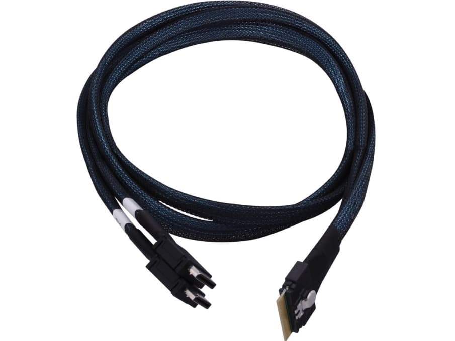 Microchip Technology 2304800-R, 0,8 m, 8x SFF-8654, 4x SFF-8612, Suora, Suora, Uros/uros