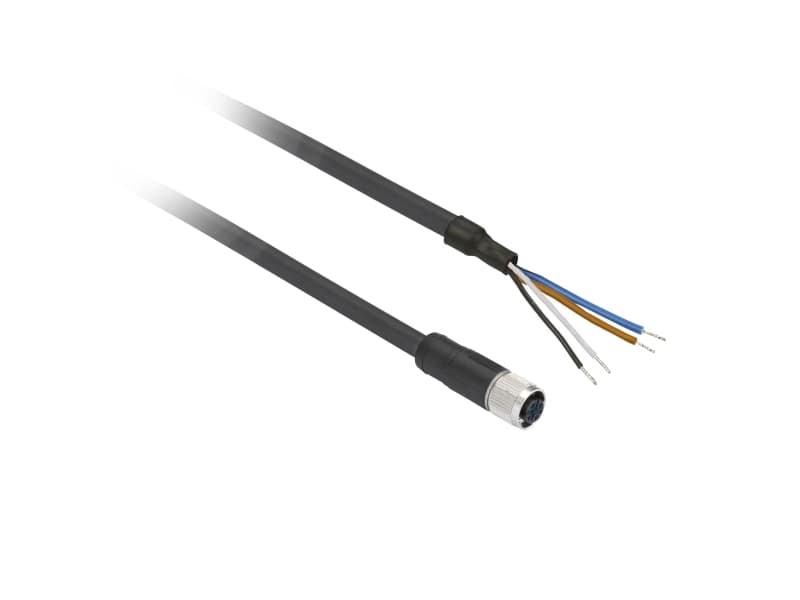 Schneider Electric XZCP1141L15, 15 m, M12, Hunstik, Lajittelu, Polyuretaani (PUR), -40 - 80 °C