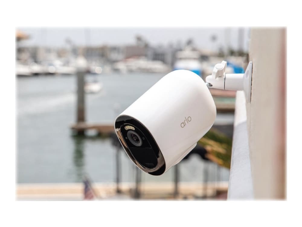 Arlo Go 2, IP-turvakamera, Ulkona, Langaton, 91 m, Valkoinen, Kääntyvä alusta