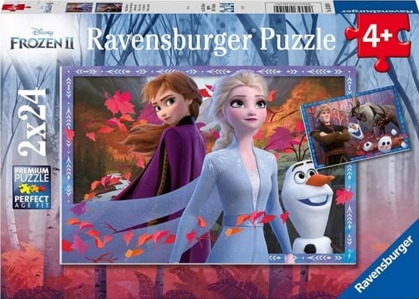 Ravensburger Puzzle 2x24 Jäädytetty 2