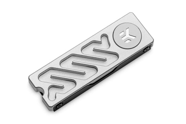EK Water Blocks Quantum Convection M.2 NVMe, Jäähdytin, Alumiini, Hopea, SSD-asema, 24 mm, 75 mm