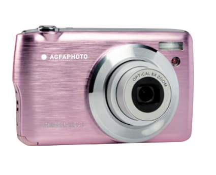 AgfaPhoto Compact Realishot DC8200, 18 MP, 4896 x 3672 pikseliä, CMOS, 8x, Full HD, Vaaleanpunainen