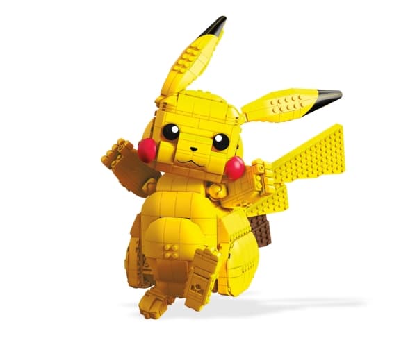MEGA Pokémon FVK81, Rakennushahmo, 8 vuosi/vuosia, Keltainen, 600 kpl