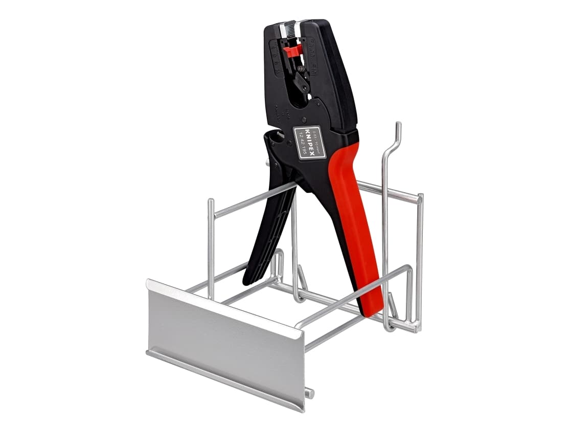KNIPEX MultiStrip 10 automaattinen kuorimanauha 0,03-10mm²:n alueelta, jossa on pehmeä muovinen alue