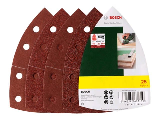 Bosch SLIBEBLADSÆT PSM 102X62MM 11H 25STK PL