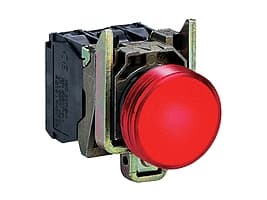Schneider Electric XB4BVB4 Merkinantolaite 24 V/DC, 24 V/AC 1 kpl 1 kpl
