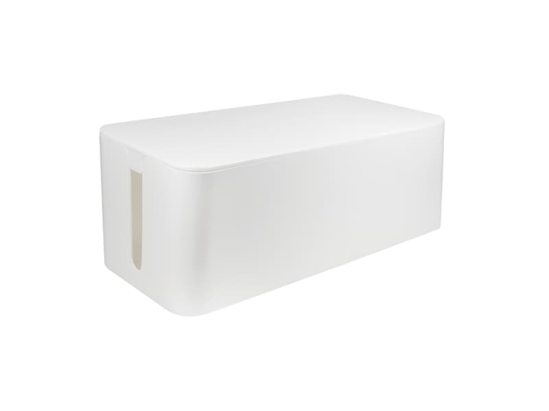 LogiLink KAB0063, Kaapelirasia, Muovi, Valkoinen