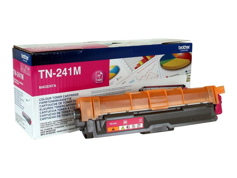 Brother TN-241M, 1400 sivua, Magenta, 1 kpl