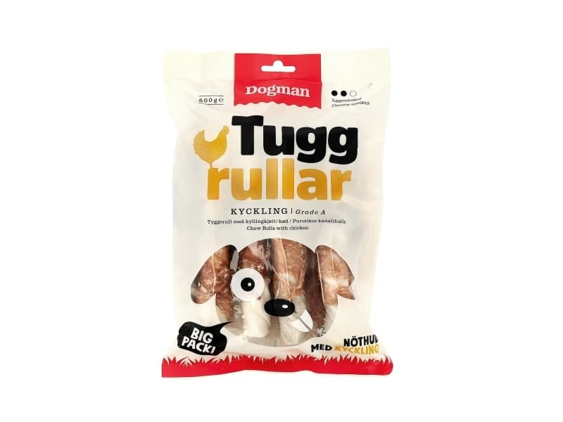 DOGMAN pureskelurullat 10-pakkaus