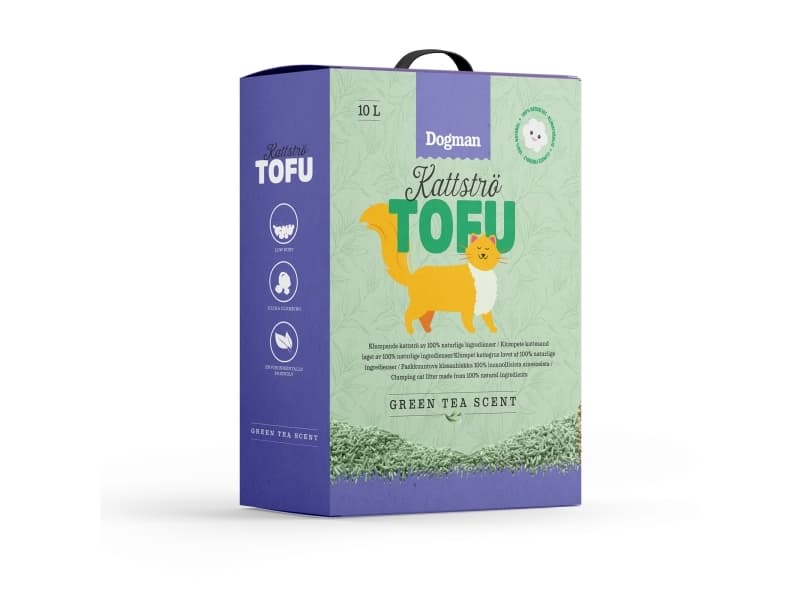 DOGMAN Kattsand Green Vihreä tee s 10l