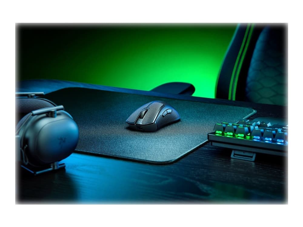 Razer DeathAdder V3 Pro - Hiiri - ergonominen - oikeakätinen - optinen - 5 painiketta - langaton - USB, Bluetooth - musta
