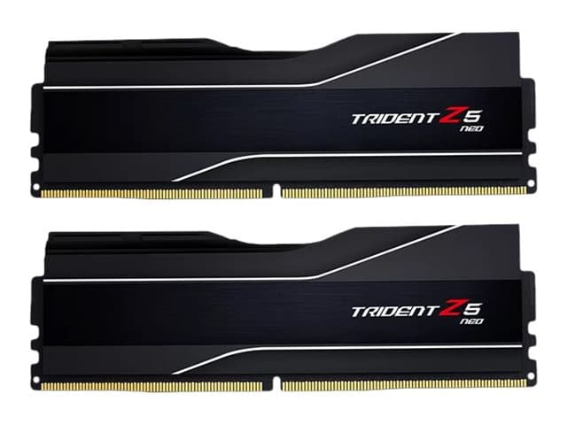 G.Skill Trident Z5 Neo - DDR5 - sarja - 64 GB: 2 x 32 GB - DIMM 288-PIN - 6000 MHz / PC5-48000 - CL30 - 1,4 V - puskuroimaton - ei-ECC - musta