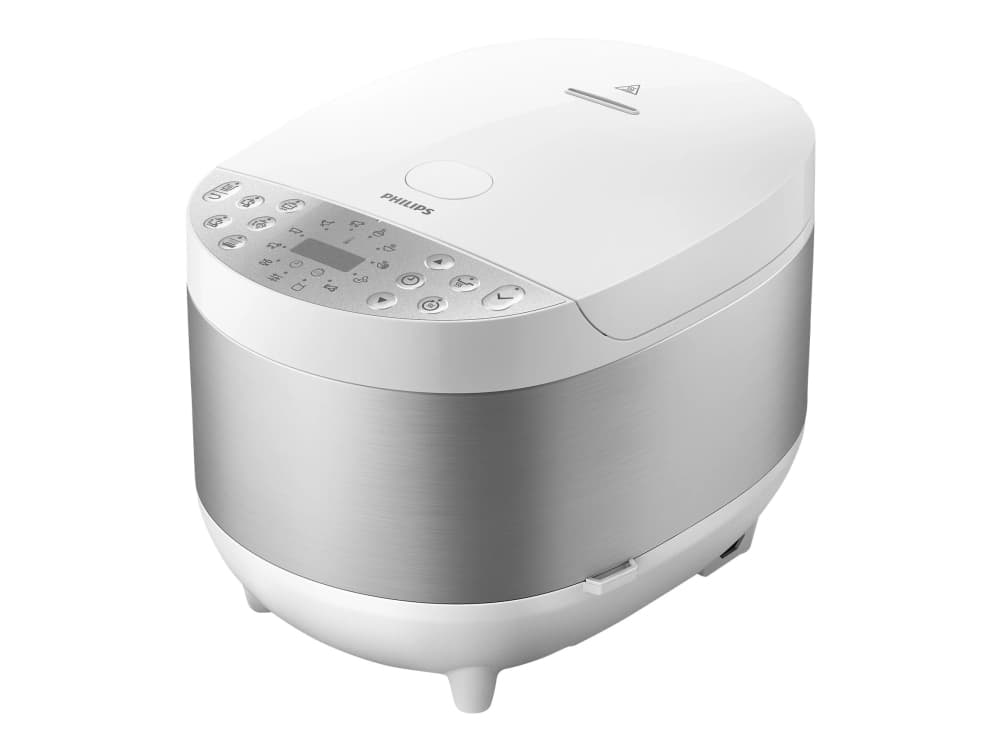 Philips HD4713/40, 5 L, 980 W, 24 h, Kiina, Hopea, Valkoinen, Alumiini