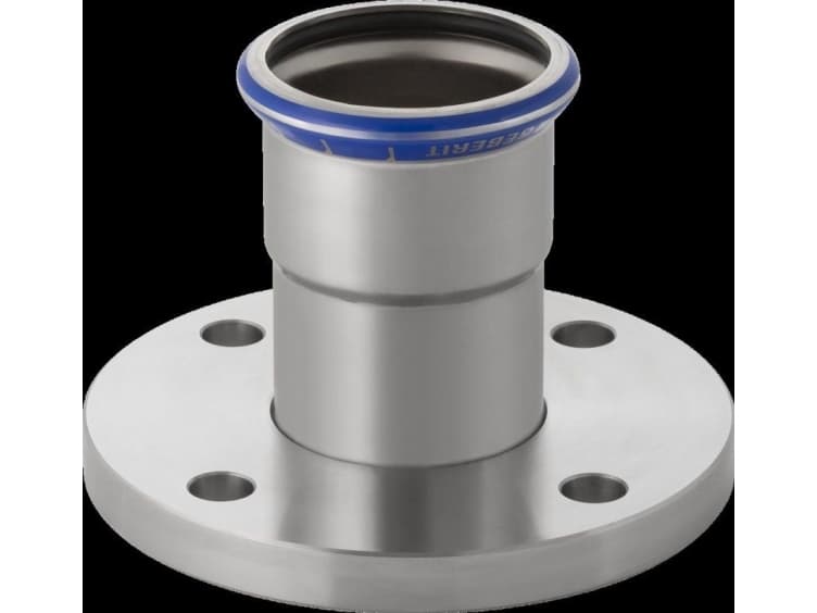 GEBERIT Siirtymäkulma ruostumaton 28 mm-1 holkki / nippeli mapress