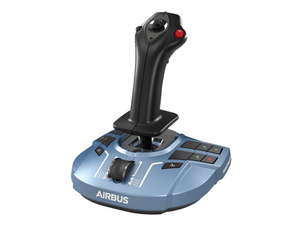 Thrustmaster TCA Sidestick X Airbus Edition, Ohjaussauva, PC, Xbox, Ohjauspainikkeet, Valikkopainike, Valintapainike, Jaa-painike, View button, Analoginen, Langallinen, USB