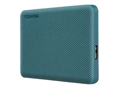 Toshiba Canvio Advance - Kiintolevy - 1 TB - ulkoinen (kannettava) - 2,5 - USB 3.2 Gen 1 - vihreä