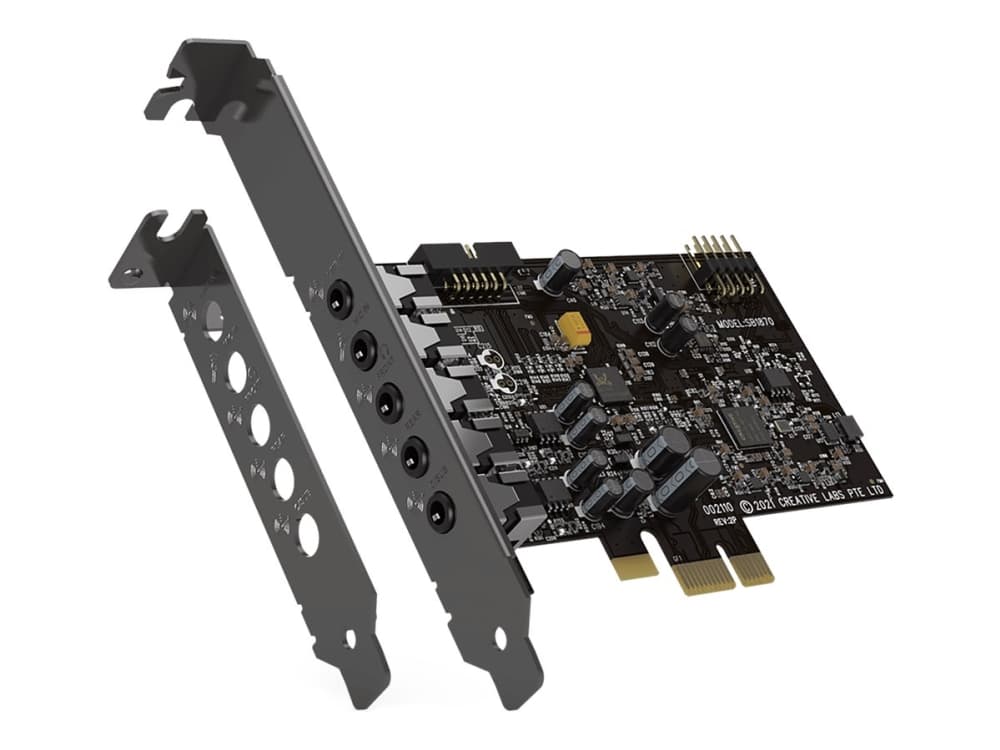 Creative Labs Sound blaster audigy fx v2, 5.1 kanavaa, Sisäinen, 24 bittiä, 120 dB, PCI-E