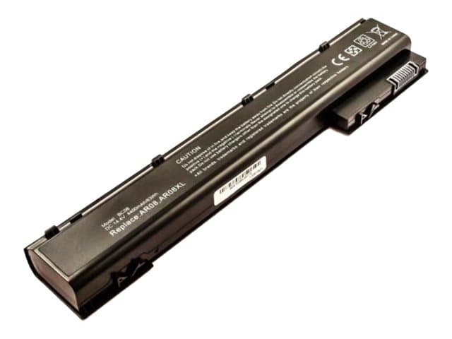 CoreParts - Akut ja paristot tietokoneelle (svarende til: HP 1588-3003, HP 707614-121, HP 707614-141, HP 707614-141, HP 707615-141, HP 708455-001, HP 708456-001, HP AR08, HP AR08XL, HP HSTNN-DB4H, HP HSTNN-IB4H, HP HSTNN-IB4I) - Litiumion - 8-elementtinen - 4,4 Ah - HP ZBook 15 Mobile Workstation, 17 Mobile Workstation, HP ZBook 15 Mobile Workstation, 17 Mobile Workstation