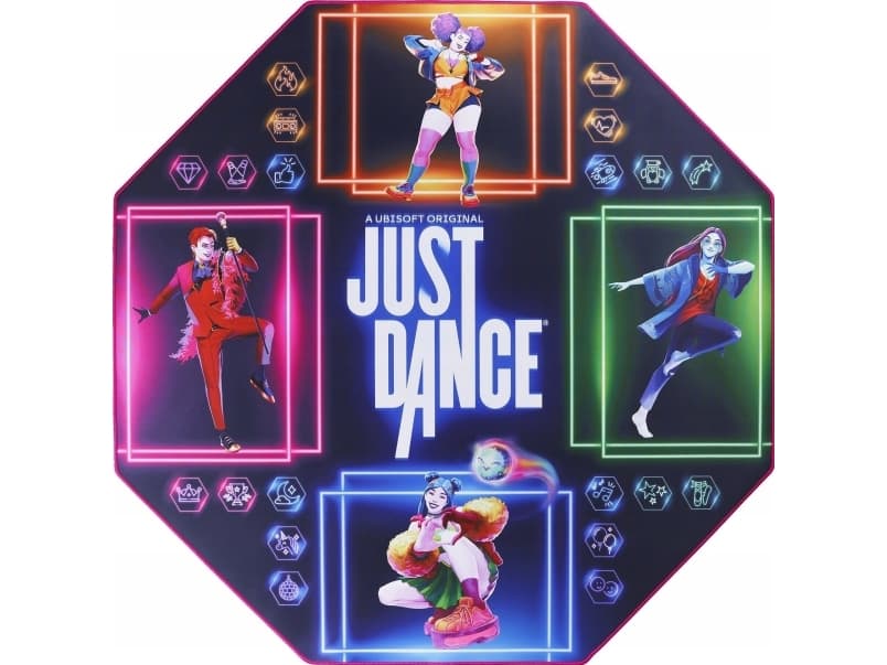 Subsonic Ikigarsinis žaidimų grindų kilimėlis Just Dance