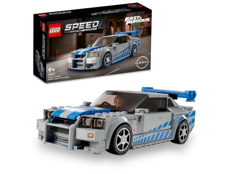 LEGO SPEED CHAMPIONS 76917 FAST & FURIOUS - NISSAN SKYLINE GT-R (R34)