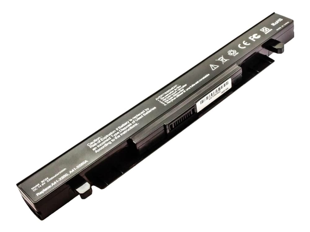 CoreParts - Akku tietokoneen akkuun - 4-soluinen - 2600 mAh - Medion Akoya E6237, P6643, S4209, S4215, S4215 Ultrabookiin