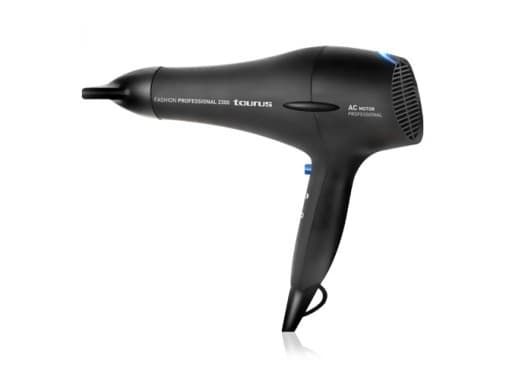 Taurus Fashion Professional 2300, Musta, Yksivärinen, Ripustuslenkki, 2300 W