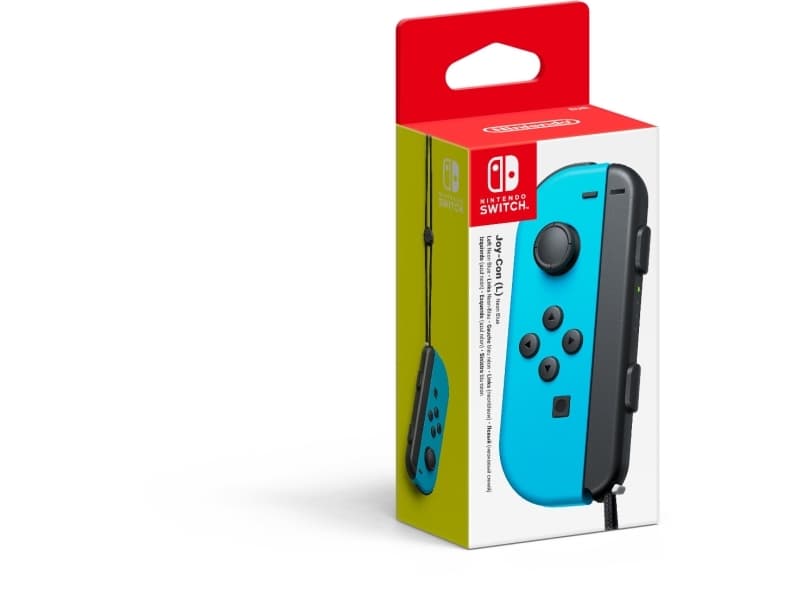 Nintendo | Joy-Con (vasen) - Peliohjain - langaton - Neonsininen - Nintendo Switchille