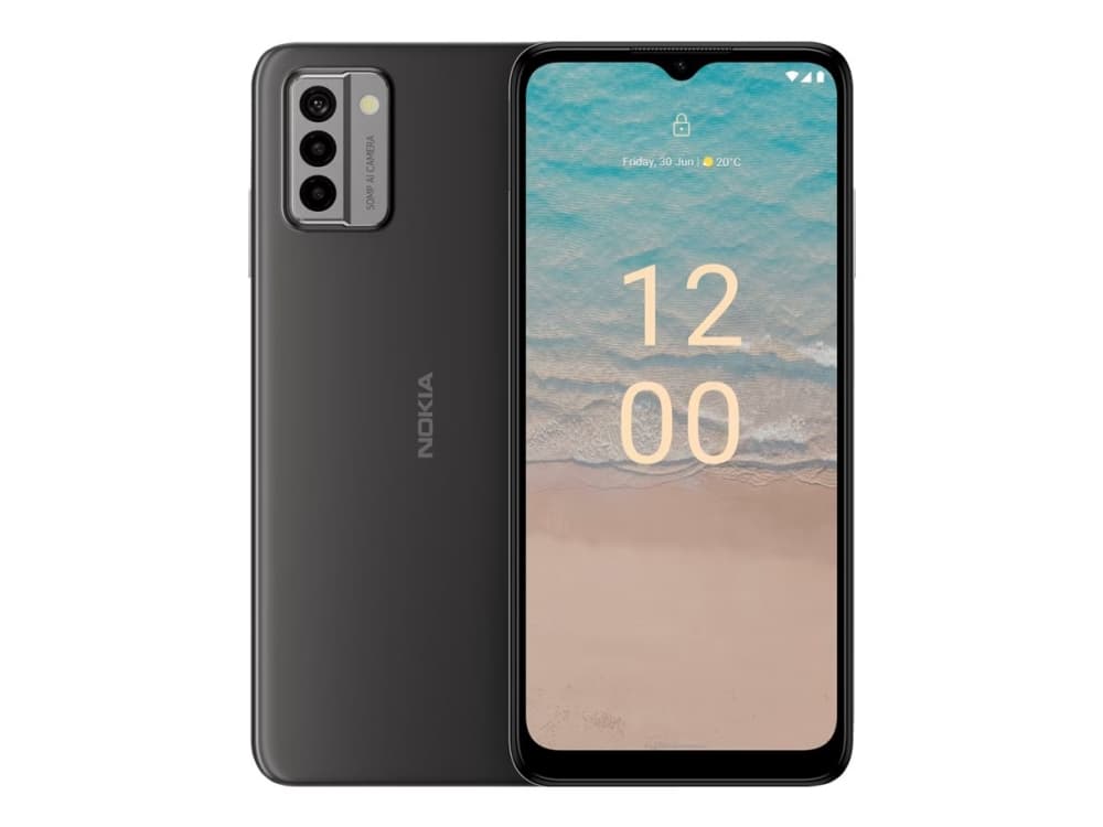 Nokia G22, 16,6 cm (6.52), 4 GB, 64 GB, 50 MP, Android 12, Harmaa
