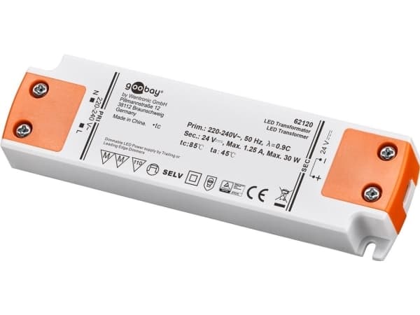 LED-muuntaja 24 V/30 W
