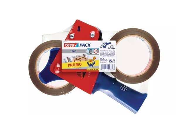 tesa Tape-rulle 57108-00-01 Brun Rulle Bredde (max.): 50 mm Med klingebeskyttelse