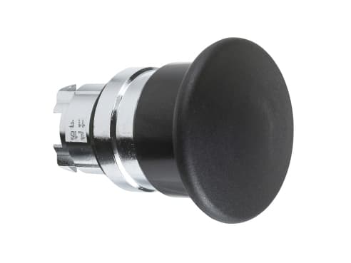 Schneider Electric ZB4, Nappi, Musta, IP66, IK06, Luokka I, 76 g