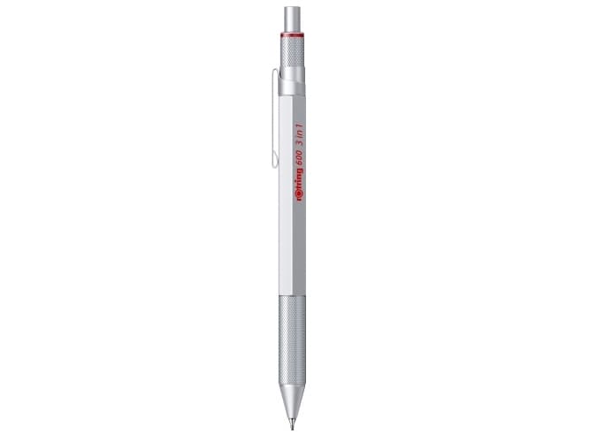 ROTRING refill 600MULTI 3in1 Silb.0.5 Kug. bl/r lahjapakkaus