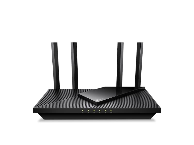 TP-Link Archer AX55 Pro, Wi-Fi 6 (802.11ax), Kaksitaajuus (2,4 GHz/5 GHz), Ethernet LAN, Musta, Pöytä-/tolppareititin