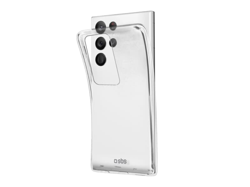 SBS Skinny suojakuori Samsung Galaxy S23 Ultra®. Läpinäkyvä