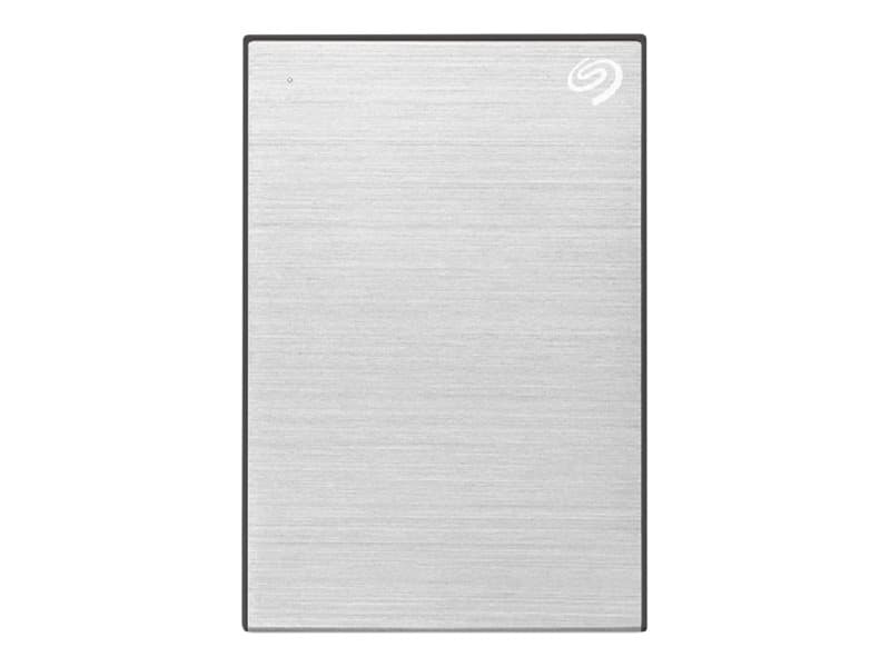 Seagate One Touch STKY1000401 - Kiintolevy - 1 TB - ekstern (bærbar) - USB 3.0 - sølv - med Seagate Rescue Data Recovery
