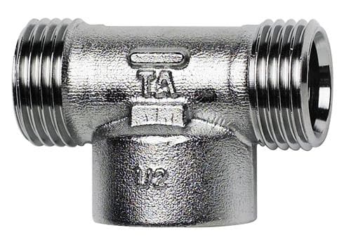 Tee puristus TA 1/2 nippeli/pistorasia/nippa/nippa