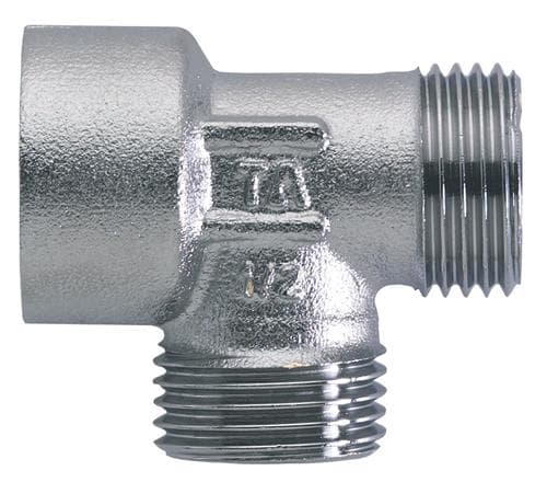 T-puristustie TA 1/2 muhvi/nippeli/nippeli