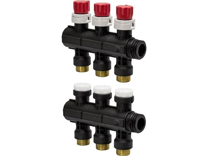 Fordelerrørssæt Uponor PRO Eurokonus 3x34