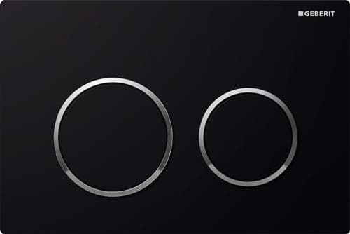 Geberit Omega20 säätölevy, musta/kr/so