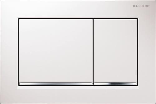 Geberit Omega30 Ohjauspaneeli kaksoishuuhtelulle