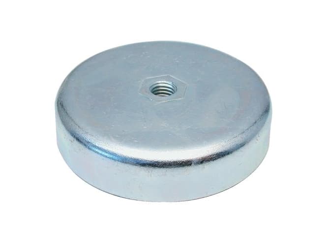 Ferriittimagneetti Ø80 x 20mm M10 GALVANISOITU ECLIPSE (GALVANIZED ECLIPSE)