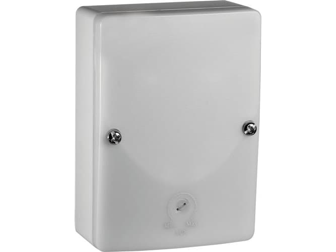 NIKO Skimmer rele Minilux IP543-300 lux, 16A230V ACkorkeus 95 mm, leveys 68 mm, syvyys 38 mm, valkoinen