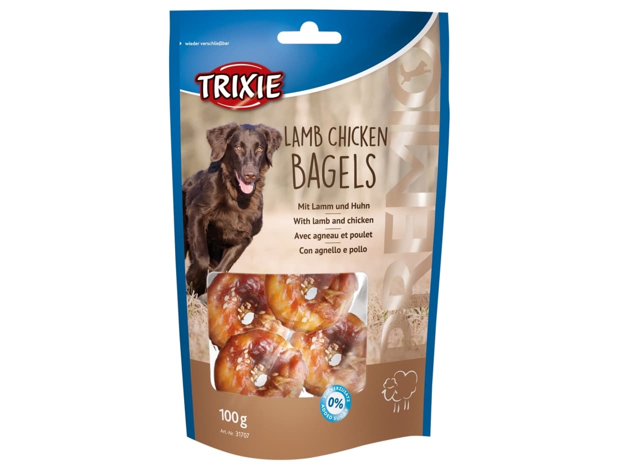 Trixie Premio Lamb Chicken Bagels, 100 g - (6 kpl/ps)