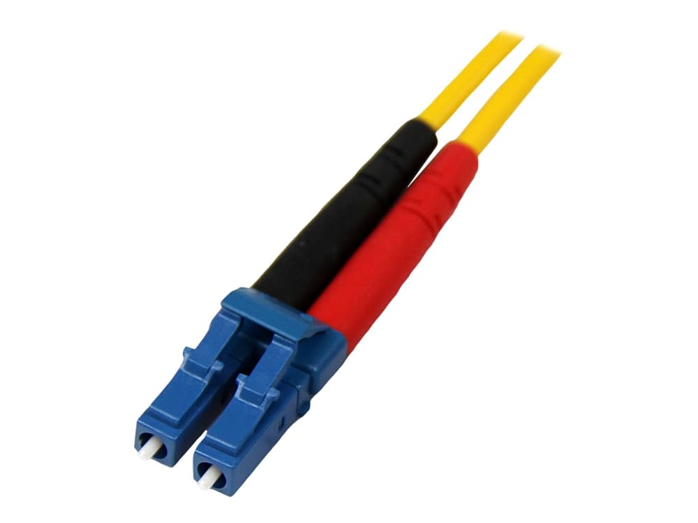 StarTech.com 1m valokaapeli - yksimuotokuidun Duplex 9/125 - LSZH - LC/LC - OS1 - LC-LC-kuitukaapeli (SMFIBLCLC1) - Patchkabel - LC enkelttilstand (han) til LC enkelttilstand (han) - 1 m. - valokuituoptiikka - duplex - 9/125 mikronia - OS1 - formet - gul - P/N: SFP100BBXDST, SFP100BBXUST, SFP10GBBXDST, SFP10GBBXUST, SFP10GBLRST, SFP10GBZRST varten