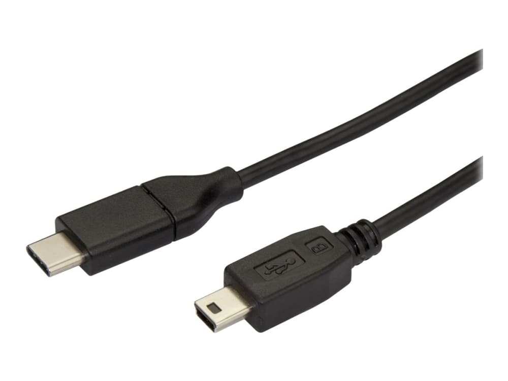 StarTech.com USB C - Mini USB -kaapeli - 6 ft / 2m - M/M - USB 2.0 - Mini USB -kaapeli - USB C - Mini B -kaapeli - USB Type C - Mini USB (USB2CMB2M) - USB-kaapeli - USB-C (han) til mini-USB type B (han) - Thunderbolt 3 / USB 2.0 - 2 m - lajittelu