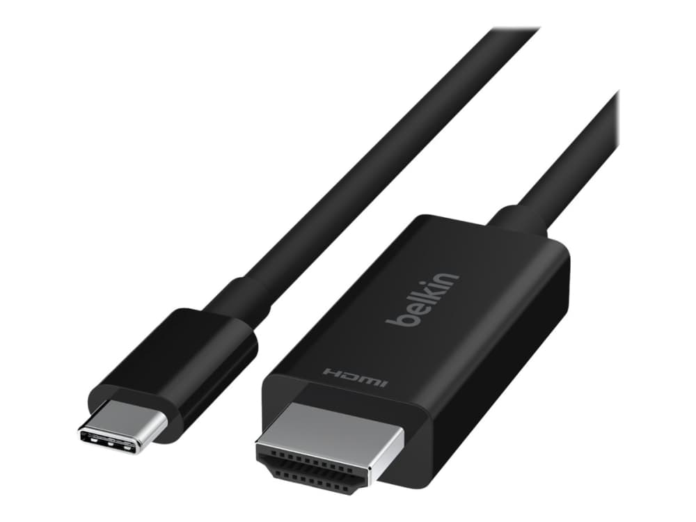 Belkin Connect - Adapterkabel - 24 pin USB-C han til HDMI han - 2 m - lajittelu - passivt, 8K60 Hz tuki, DP Alt mode tuki